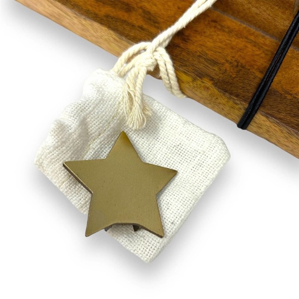 Hearth & Hand with Magnolia Wooden Countdown Christmas calendar with Star - Picture 4 of 5